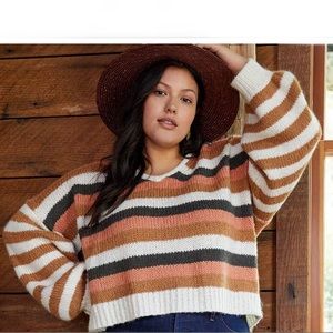 Colorblock Stripe Sweater by Madewell